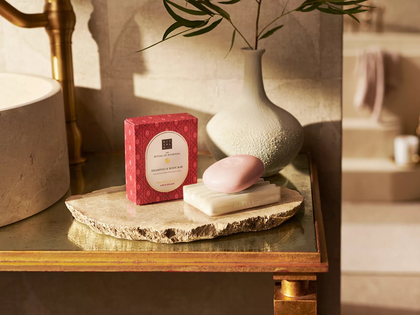 Rituals The Ritual Of Ayurveda Recovery Shampoo and Body Bar