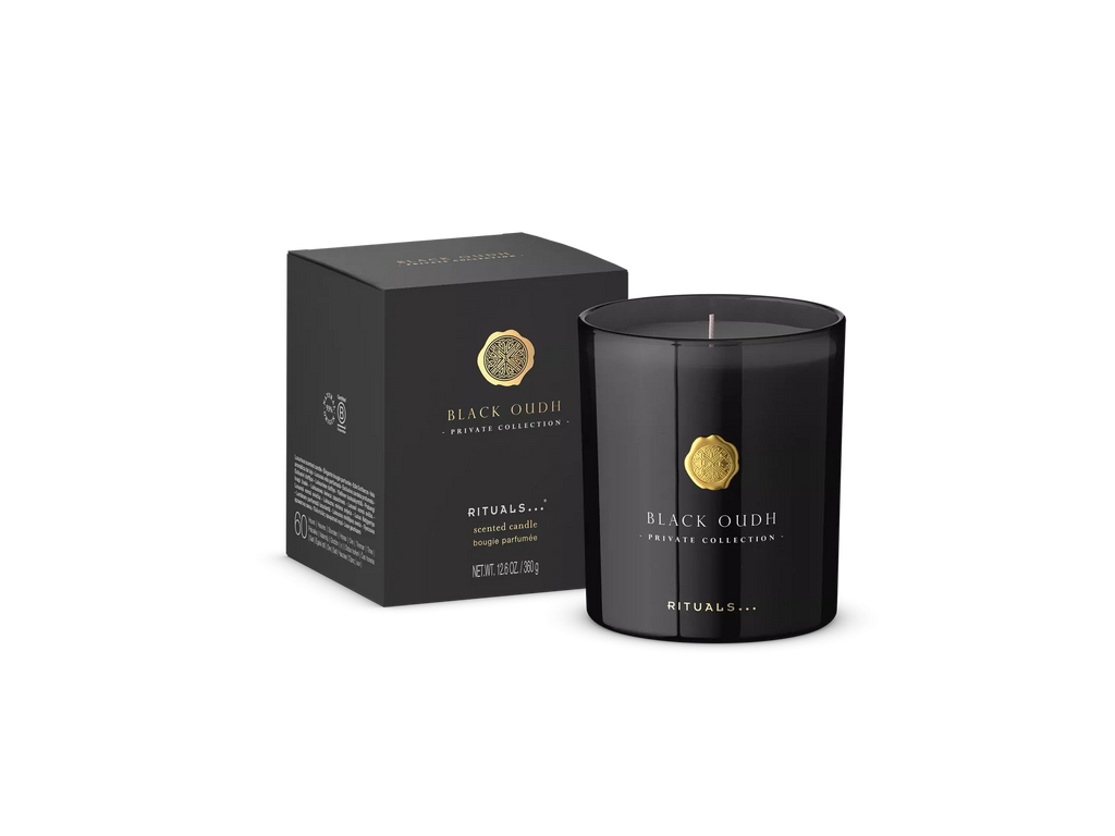 The Rituals PRIVATE COLLECTION Black Oudh Dišeča sveča