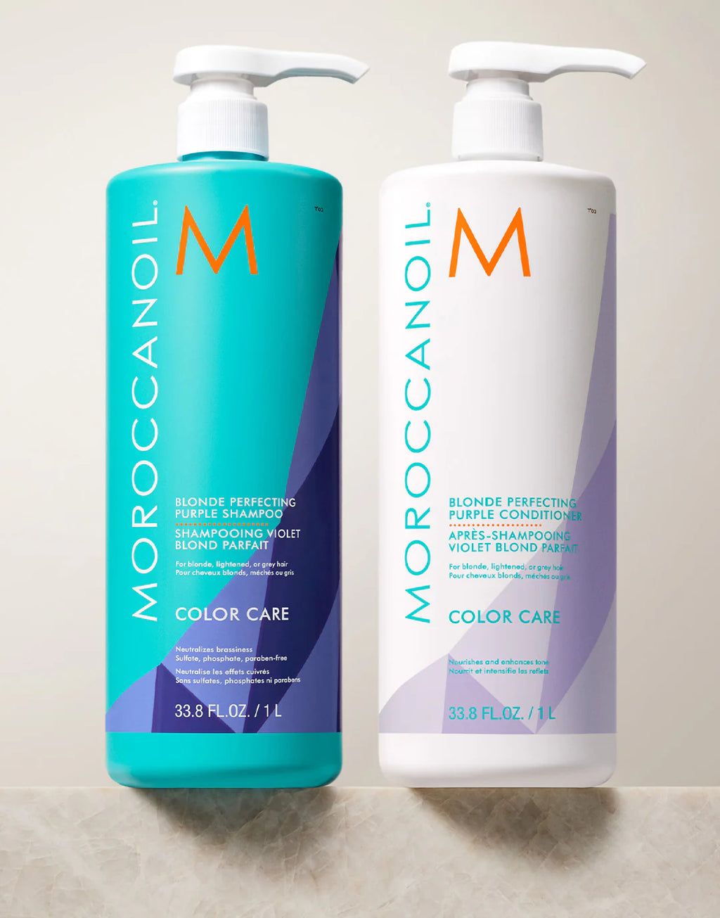 Moroccanoil Duo Purple Blonde Duo Set