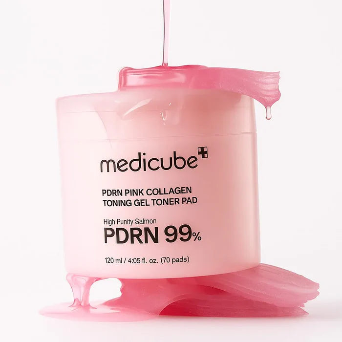 MEDICUBE PDRN Pink Toning Gel Toner Pad
