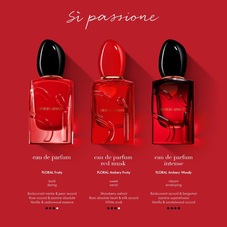 Armani Si Passione Red Musk Edp