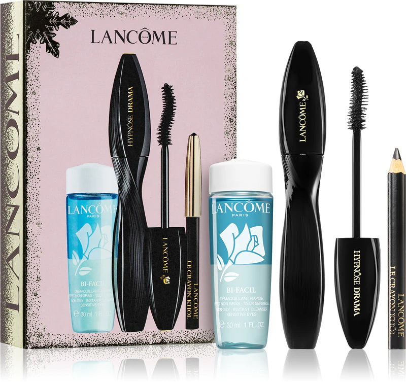 Lancôme Hypnôse Drama + Khôl + 30 ml Bi‑Facil Set ×25